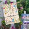 Summer Welcome Floral House Flag 28x40 Inch Double Sided Large Yard Flag Outside Outdoor Seasonal Burlap Flowers Flags Home Patio Decoration
